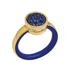 Anello Paillettes Oro