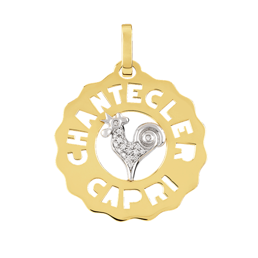 Pendant Logo Chantecler Gold
