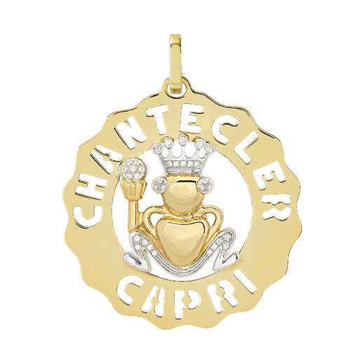 Ciondolo Logo Chantecler Oro