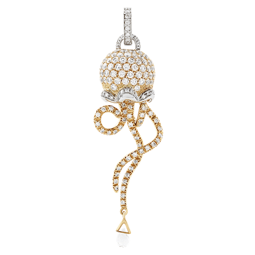 Pendant Campanelle Gold