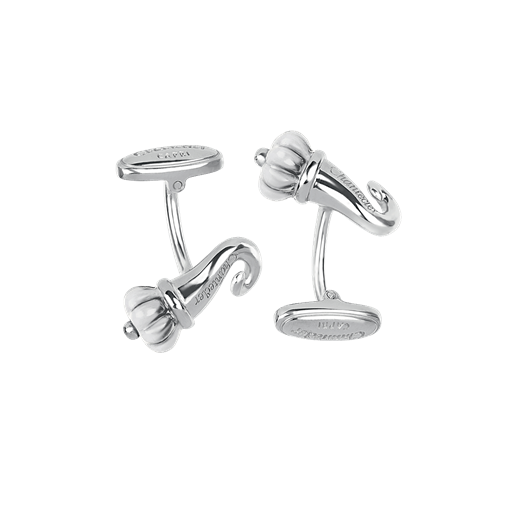 Cufflinks Et Voilà Corni Silver