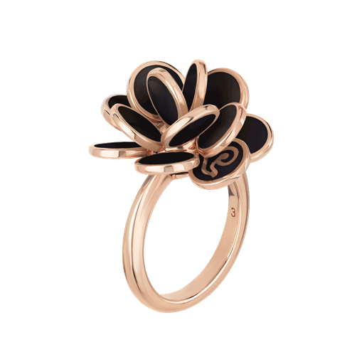 Anello Paillettes Oro