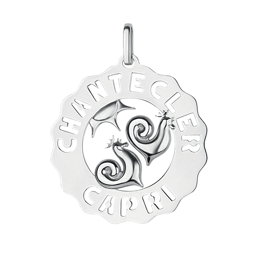 Pendant Et Voilà Logo Chantecler Silver