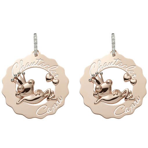 Orecchini Logo Chantecler Oro