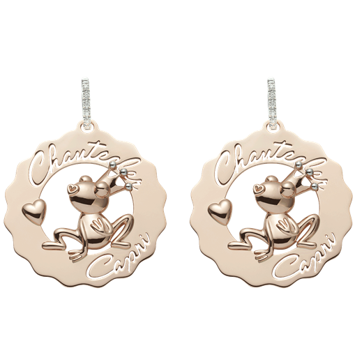 Earrings Logo Chantecler Gold