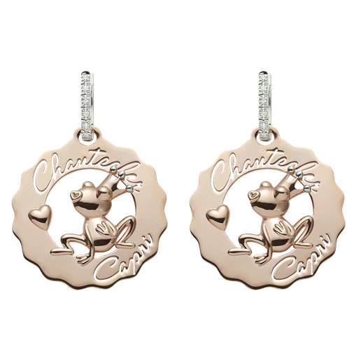 Orecchini Logo Chantecler Oro