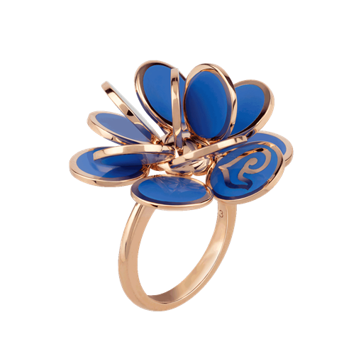 Anello Paillettes Oro