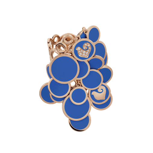 Anello Paillettes Oro