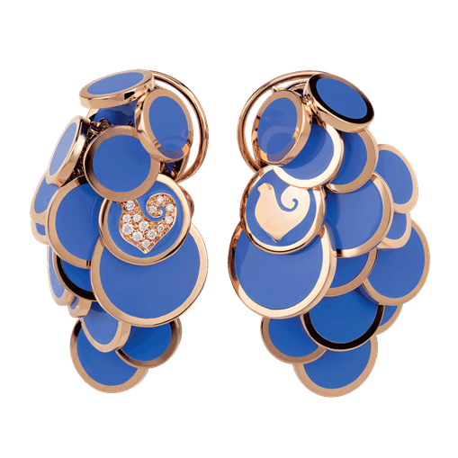 Earrings Paillettes Gold