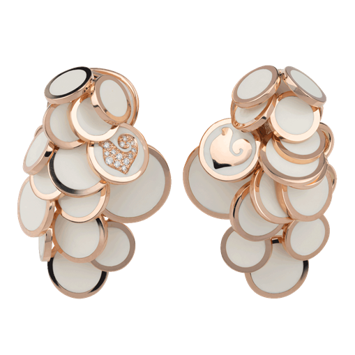 Earrings Paillettes Gold