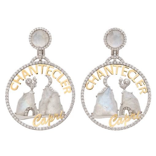 Orecchini Logo Chantecler Oro