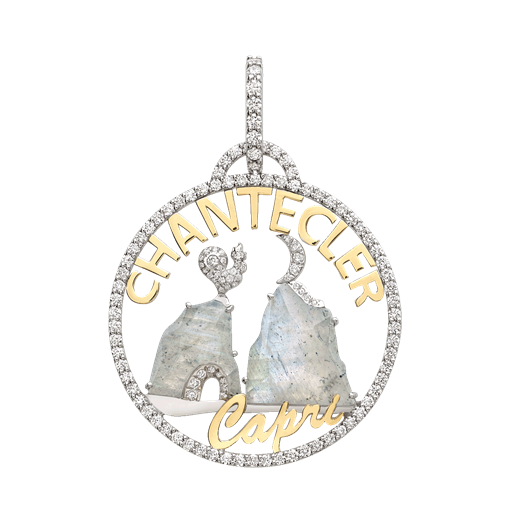 Ciondolo Logo Chantecler Oro