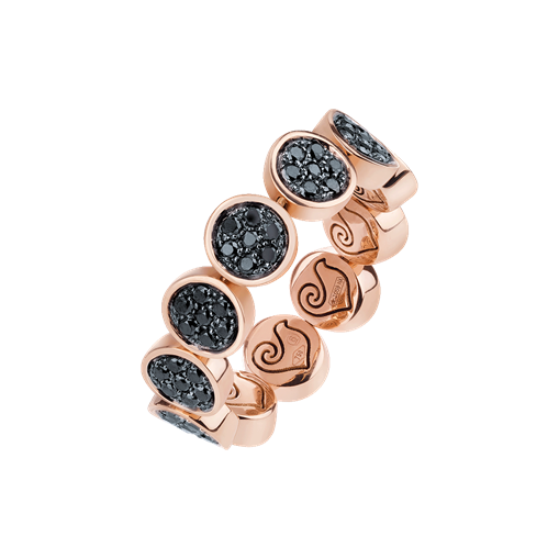 Anello Paillettes Oro