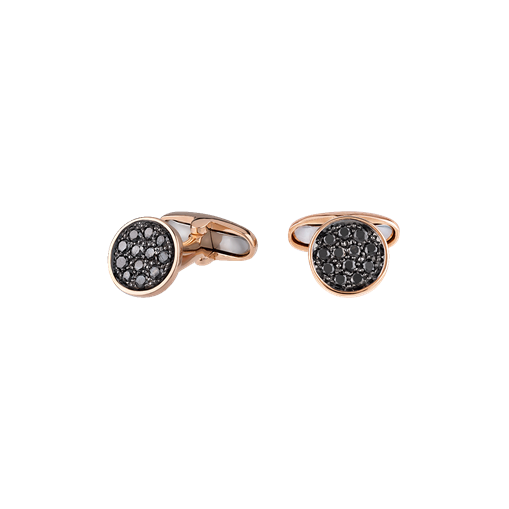 Cufflinks Paillettes Gold