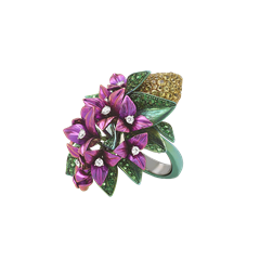 Anello Chantecler Garden Titanio