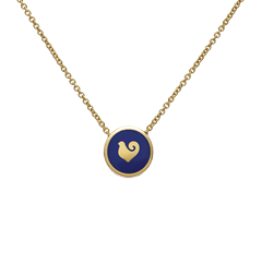 Necklace Paillettes Gold