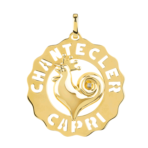 Pendant Logo Chantecler Gold