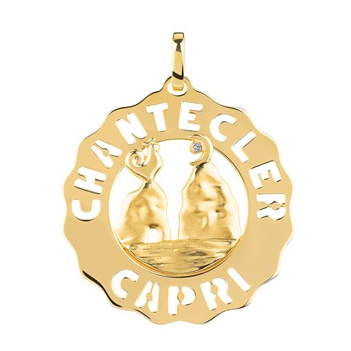 Ciondolo Logo Chantecler Oro