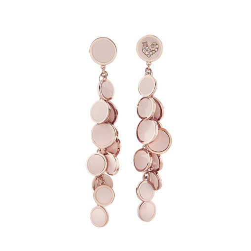 Earrings Paillettes Gold