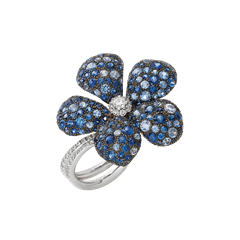 Anello Fiori di Capri Oro