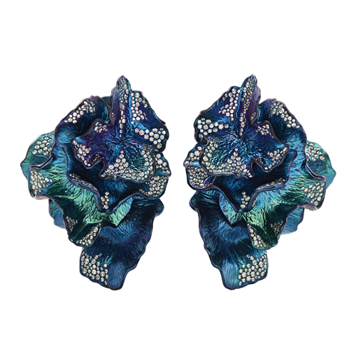 Orecchini Aqua Titanio