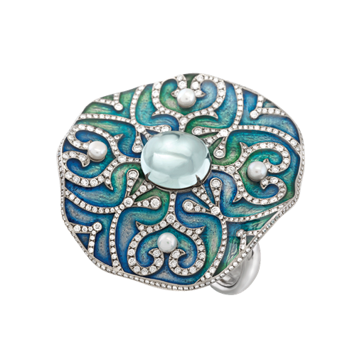 Ring Maiolica Titanium