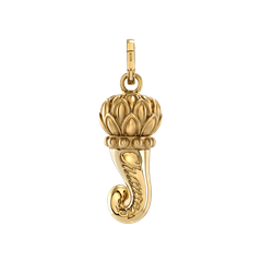 Pendant Corni Gold