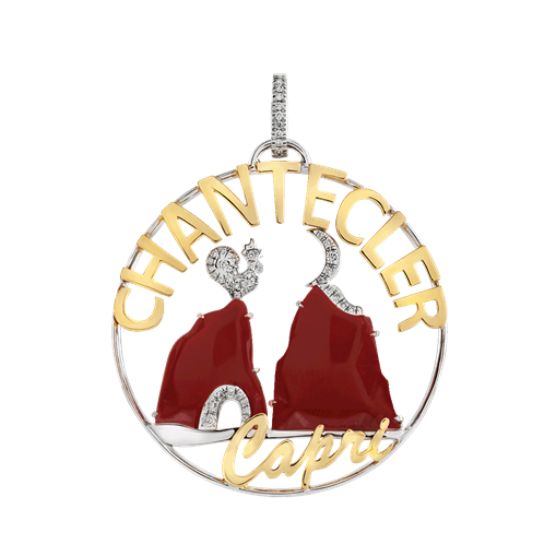 Pendant Logo Chantecler Gold