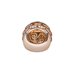 Anello Paillettes Oro