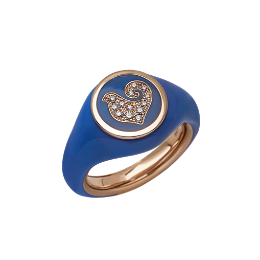 Anello Paillettes Oro