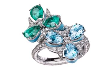 anello di lusso chantecler caleidoscopio