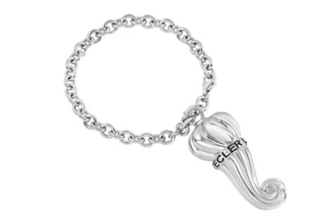 portachiavi di lusso chantecler in argento